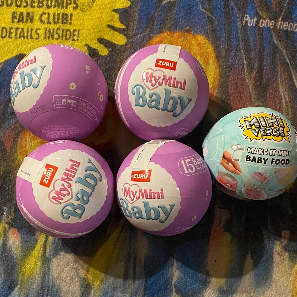 ZURU my mini baby and miniverse make it baby food